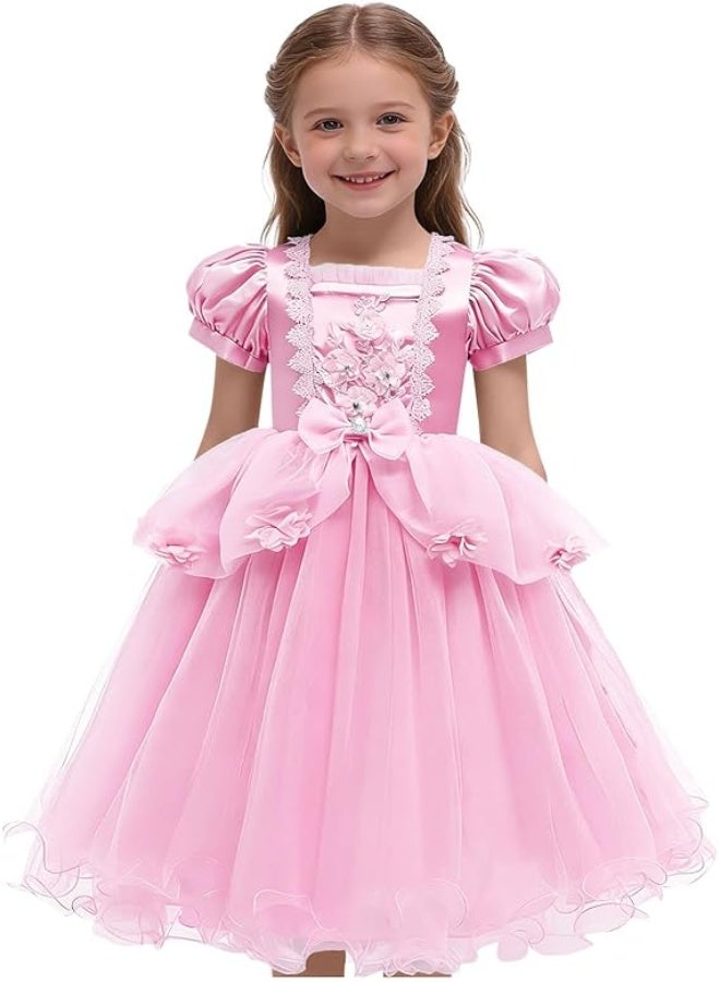 YelaJoy Girls Princess Dress Up Costume, Butterfly Tulle Dress+Accessories, Birthday Party Halloween Carnival Cosplay - Image 5